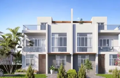 Twin House - 4 Bedrooms - 4 Bathrooms for sale in Mazarine - New Alamein City - Al Alamein - North Coast