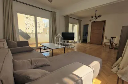 Penthouse - 3 Bedrooms - 3 Bathrooms for rent in Al Mansour Mohamed St. - Zamalek - Cairo