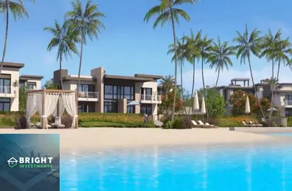 منزل مزدوج - 5 غرف نوم - 5 حمامات للبيع في سوان ليك الساحل الشمالي - قسم الضبعة - الساحل الشمالي