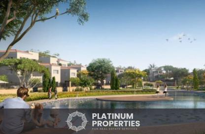Twin House - 4 Bedrooms - 4 Bathrooms for sale in Levana - Uptown Cairo - Mokattam - Cairo