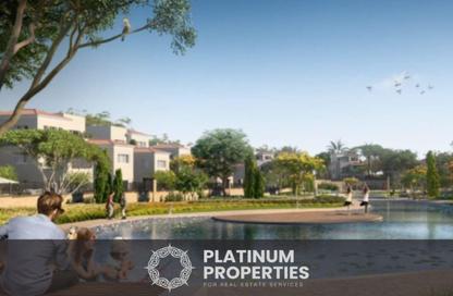 Twin House - 4 Bedrooms - 4 Bathrooms for sale in Levana - Uptown Cairo - Mokattam - Cairo