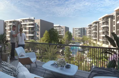 Apartment - 2 Bedrooms - 2 Bathrooms for sale in Qamary - R8 - New Capital City - Cairo