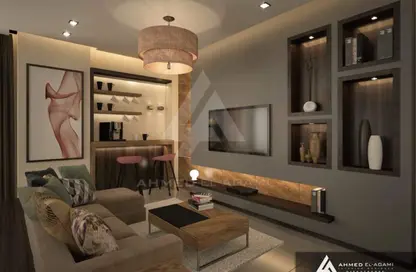 Apartment - 3 Bedrooms - 2 Bathrooms for rent in South Lotus - El Lotus - New Cairo City - Cairo