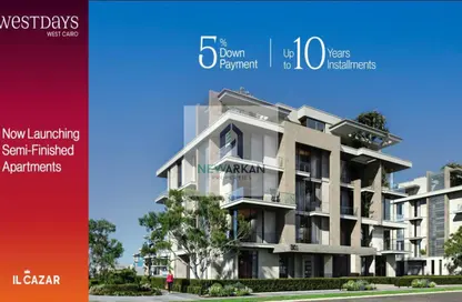 Apartment - 2 Bedrooms - 3 Bathrooms for sale in October Plaza - 6 October Compounds - 6 October City - Giza