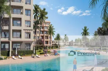 Chalet - 3 Bedrooms - 4 Bathrooms for sale in Hacienda Waters - Qesm Ad Dabaah - North Coast