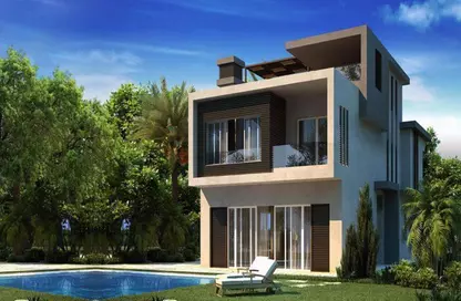 Villa - 4 Bedrooms - 4 Bathrooms for sale in New Giza - Cairo Alexandria Desert Road - 6 October City - Giza