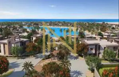 شاليه - 3 غرف نوم - 3 حمامات للايجار في سوان ليك الساحل الشمالي - قسم الضبعة - الساحل الشمالي