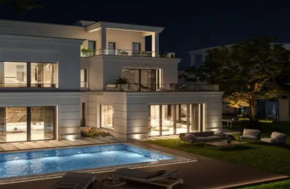 فيلا - 5 غرف نوم - 5 حمامات للبيع في نايا ويست - كمبوندات الشيخ زايد - الشيخ زايد - الجيزة