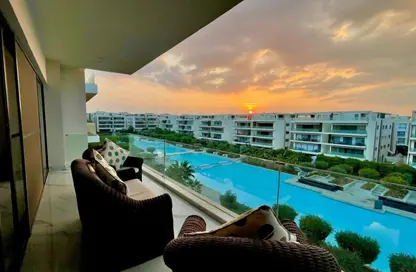 Apartment - 2 Bedrooms - 2 Bathrooms for rent in Lake View - 5th Settlement Compounds - The 5th Settlement - New Cairo City - Cairo