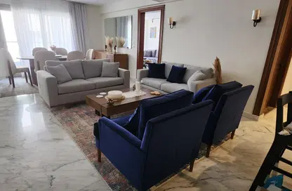 Apartment - 2 Bedrooms - 2 Bathrooms for sale in Galleria Moon Valley - South Investors Area - New Cairo City - Cairo