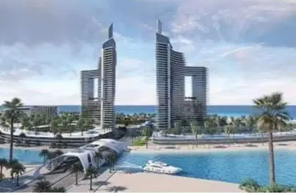 شاليه - 4 غرف نوم - 5 حمامات للبيع في الحي اللاتيني - مدينة العلمين الجديدة - العلمين - الساحل الشمالي