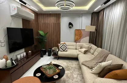 Apartment - 2 Bedrooms - 1 Bathroom for rent in Galleria Moon Valley - South Investors Area - New Cairo City - Cairo