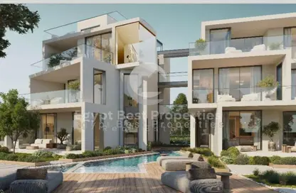 Chalet - 3 Bedrooms - 3 Bathrooms for sale in The Med - Ras Al Hekma - North Coast