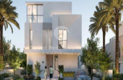 Apartment - 3 Bedrooms - 3 Bathrooms for sale in Eden - Cairo Gate - Sheikh Zayed Compounds - Sheikh Zayed City - Giza