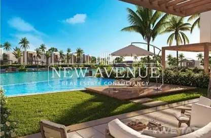 Chalet - 2 Bedrooms - 3 Bathrooms for sale in Hacienda Waters - Qesm Ad Dabaah - North Coast