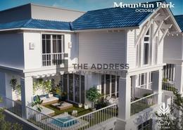 iVilla - 3 bedrooms - 2 bathrooms for للبيع in Mountain View iCity October - 6 October Compounds - 6 October City - Giza