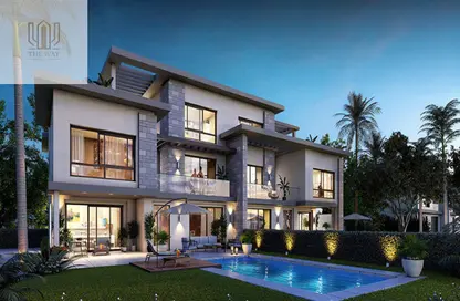 Villa - 5 Bedrooms - 6 Bathrooms for sale in New Giza - Cairo Alexandria Desert Road - 6 October City - Giza