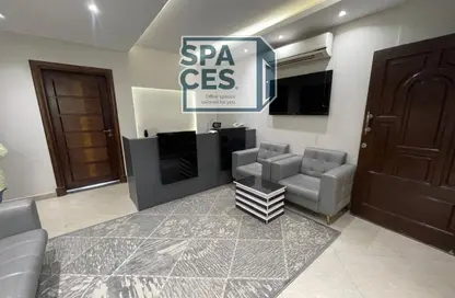 Office Space - Studio - 1 Bathroom for rent in Bank Center Street - South Teseen St. - The 5th Settlement - New Cairo City - Cairo