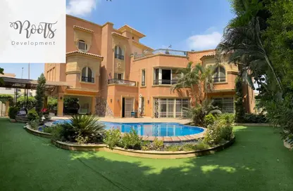 فيلا - 7 غرف نوم - 7 حمامات للبيع في الدبلوماسيين - الحي الثاني - الشيخ زايد - الجيزة