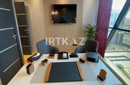 Office Space - Studio - 1 Bathroom for rent in Cairo Business Plaza - North Teseen St. - The 5th Settlement - New Cairo City - Cairo