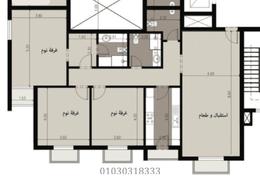 شقة - 3 غرف نوم - 3 حمامات for للبيع in ووترفرونت - صوارى - كمبوندات الاسكندرية - الاسكندرية