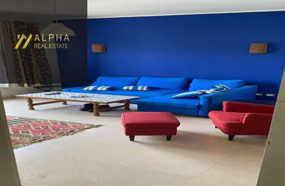 Apartment - 1 Bedroom - 2 Bathrooms for rent in Palm Hills Village Gate - South Investors Area - New Cairo City - Cairo