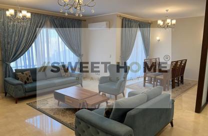 Apartment - 2 Bedrooms - 2 Bathrooms for rent in Palm Hills Village Gate - South Investors Area - New Cairo City - Cairo