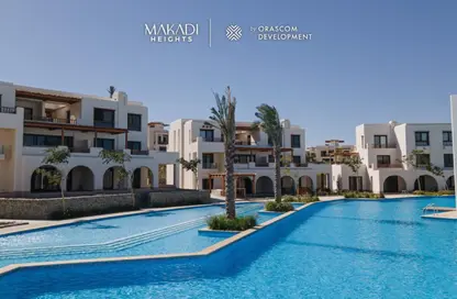 شاليه - 2 غرف نوم - 2 حمامات للبيع في مكادي اوراسكوم - مكادي - الغردقة - محافظة البحر الاحمر