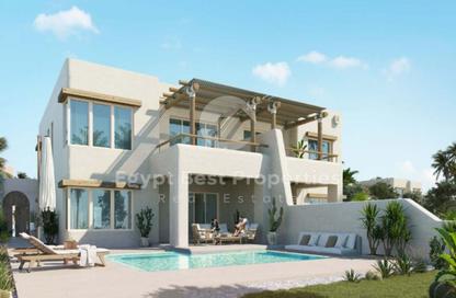 Chalet - 2 Bedrooms - 2 Bathrooms for sale in Hacienda West - Ras Al Hekma - North Coast
