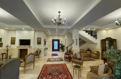 Villa - 4 Bedrooms - 3 Bathrooms for rent in North Teseen St. - The 5th Settlement - New Cairo City - Cairo