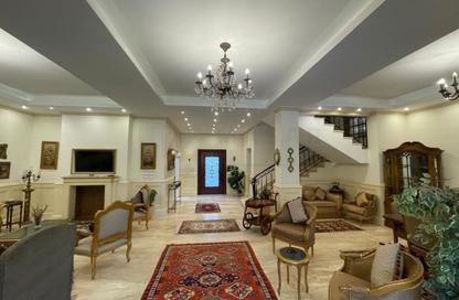 Villa - 4 Bedrooms - 3 Bathrooms for rent in North Teseen St. - The 5th Settlement - New Cairo City - Cairo