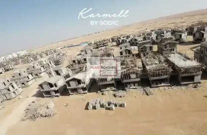 شقة - 2 غرف نوم - 2 حمامات للبيع في كارمل - مدينة زايد الجديدة - الشيخ زايد - الجيزة