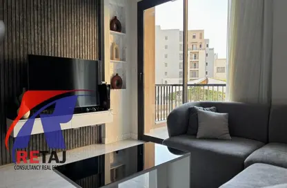 Apartment - 1 Bedroom - 2 Bathrooms for rent in District 5 - 5th Settlement Compounds - The 5th Settlement - New Cairo City - Cairo