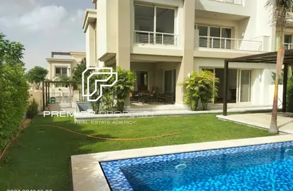 Villa - 4 Bedrooms - 5 Bathrooms for rent in Cairo Festival City - North Investors Area - New Cairo City - Cairo