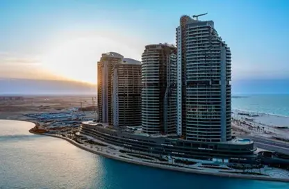 Apartment - 3 Bedrooms - 3 Bathrooms for sale in The Gate Towers - New Alamein City - Al Alamein - North Coast