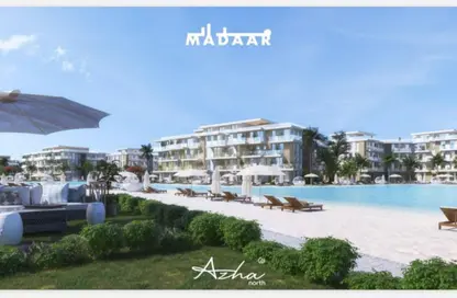 Penthouse - 1 Bedroom - 2 Bathrooms for sale in Ramla Lakeside - Qesm Ad Dabaah - North Coast