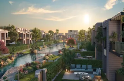 Apartment - 2 Bedrooms - 2 Bathrooms for sale in Garden Lakes - 6 October Compounds - 6 October City - Giza