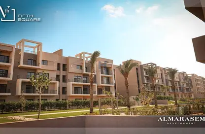 شقة - 2 غرف نوم - 2 حمامات للبيع في فيفث سكوير - التجمع الخامس - مدينة القاهرة الجديدة - القاهرة