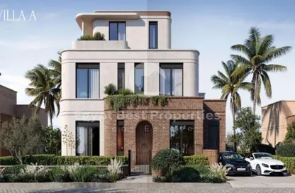 Twin House - 4 Bedrooms - 4 Bathrooms for sale in Crescent Walk - 5th Settlement Compounds - The 5th Settlement - New Cairo City - Cairo