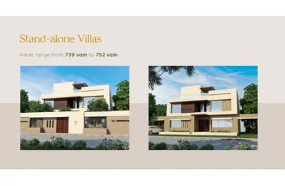 Villa - 3 Bedrooms - 3 Bathrooms for sale in Upville - Cairo Alexandria Desert Road - 6 October City - Giza