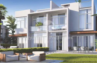 Twin House - 4 Bedrooms - 4 Bathrooms for sale in Mazarine - New Alamein City - Al Alamein - North Coast
