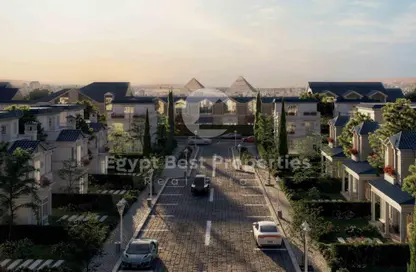 فيلا - 4 غرف نوم - 5 حمامات للبيع في نيو جيزة - طريق مصر اسكندرية الصحراوي - مدينة 6 أكتوبر - الجيزة