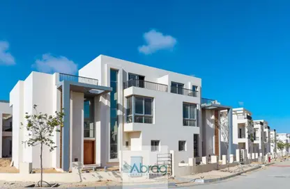 Townhouse - 5 Bedrooms - 5 Bathrooms for sale in Waslet Dahshur Road - Green Belt - 6 October City - Giza