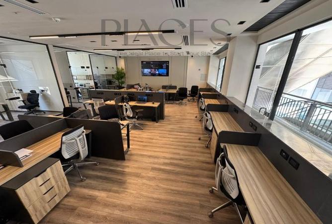 Office Space - Studio - 1 Bathroom for rent in V90 - North Teseen St. - The 5th Settlement - New Cairo City - Cairo