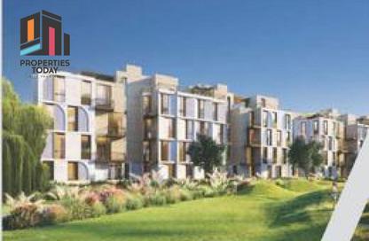 Apartment - 2 Bedrooms - 3 Bathrooms for sale in Elan - Cairo Gate - Sheikh Zayed Compounds - Sheikh Zayed City - Giza