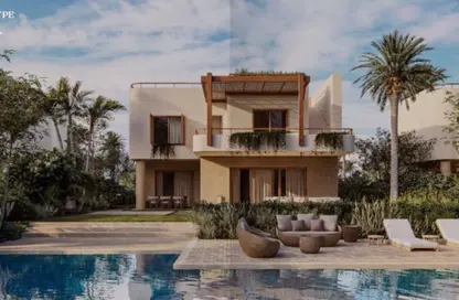Twin House - 4 Bedrooms - 4 Bathrooms for sale in Ramla Lakeside - Qesm Ad Dabaah - North Coast