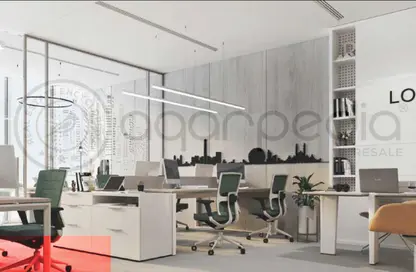 Office Space - Studio - 1 Bathroom for sale in Three Sixty - 5th Settlement Compounds - The 5th Settlement - New Cairo City - Cairo