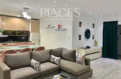 Apartment - 2 Bedrooms - 2 Bathrooms for rent in Lake View - 5th Settlement Compounds - The 5th Settlement - New Cairo City - Cairo