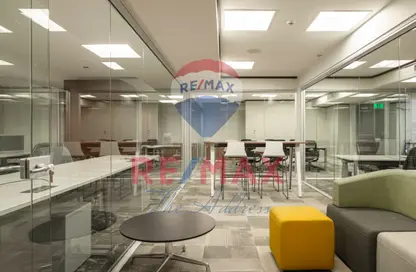 Office Space - Studio - 4 Bathrooms for rent in North Teseen St. - The 5th Settlement - New Cairo City - Cairo