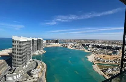 شقة - 4 غرف نوم - 4 حمامات للبيع في نورث ايدج تاورز - مدينة العلمين الجديدة - العلمين - الساحل الشمالي